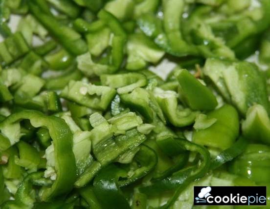 Бамия с курицей и овощами