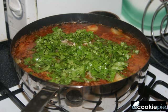 Говядина тушеная с картофелем