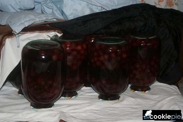 Компот из черешни