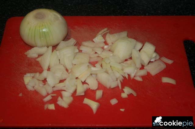 Тушеная куриная печень и сердце