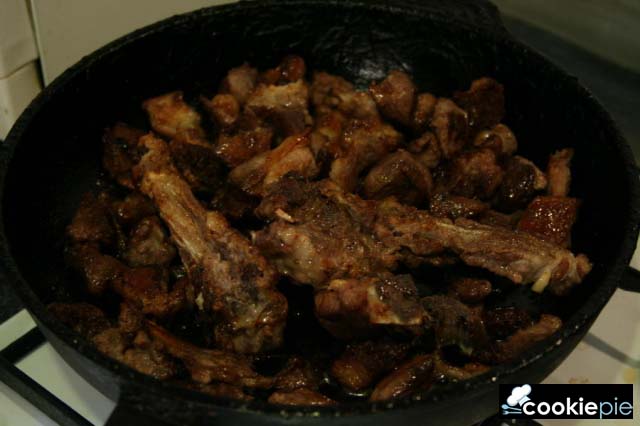 Баранина с кускусом
