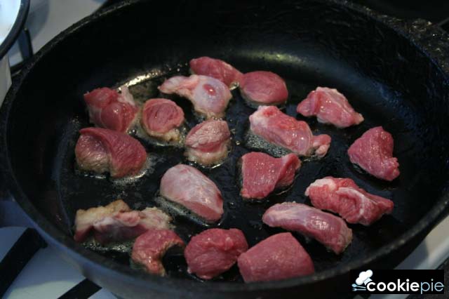 Баранина с кускусом