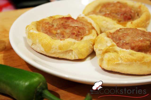 Готовим шанежки с мясом