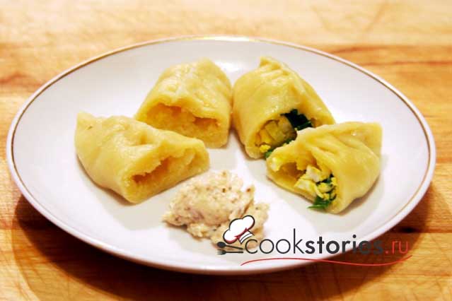 Курзе с картофелем и яйцом