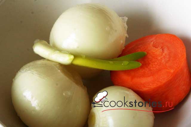 Суп с клёцками