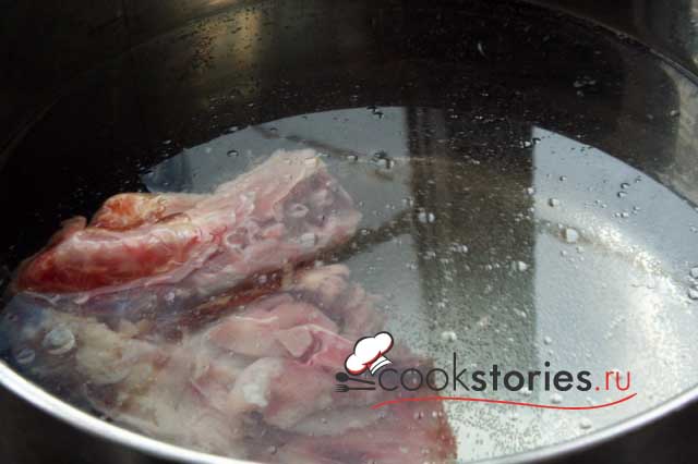 Суп с клёцками