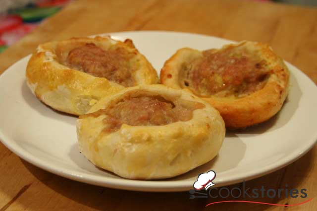 Шанежки с мясом