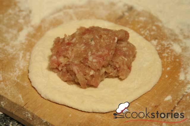 Шанежки с мясом