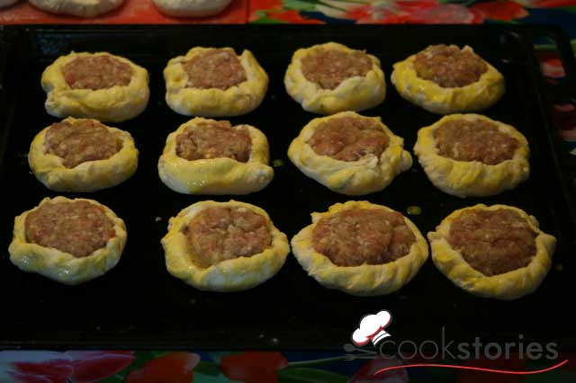 Шанежки с мясом