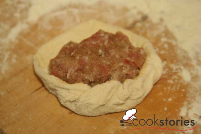 Шанежки с мясом