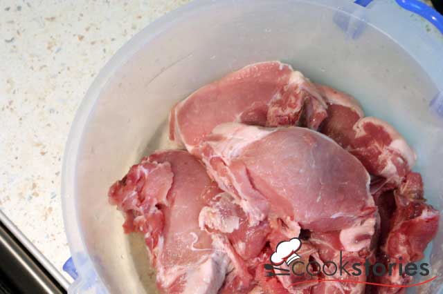 Шашлык из свиной шеи