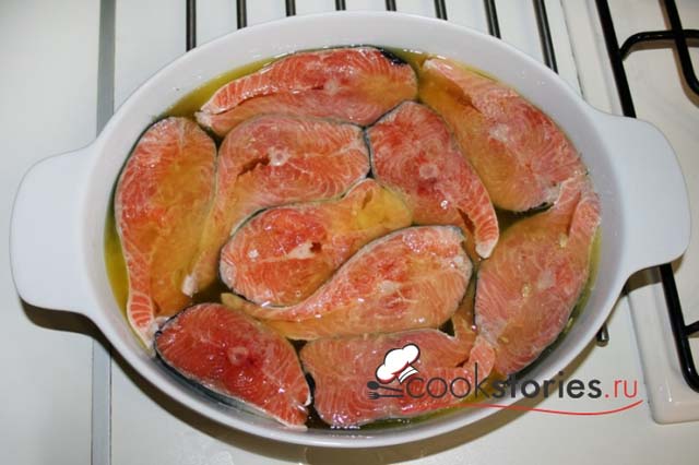 Шашлык из сёмги