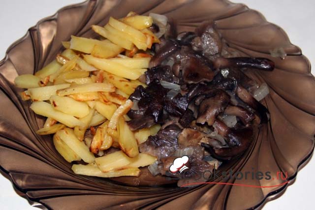 Картошка с грибами