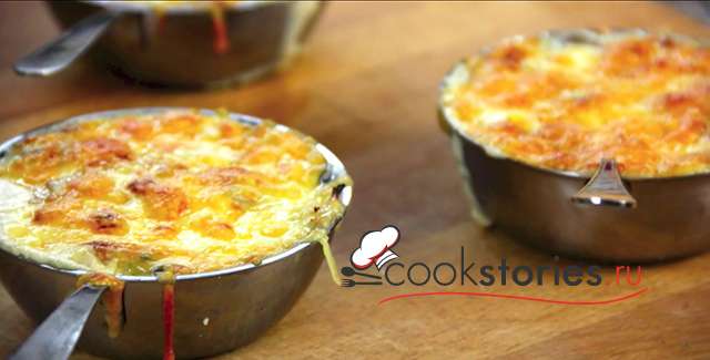 Рецепт жюльен с грибами и курицей